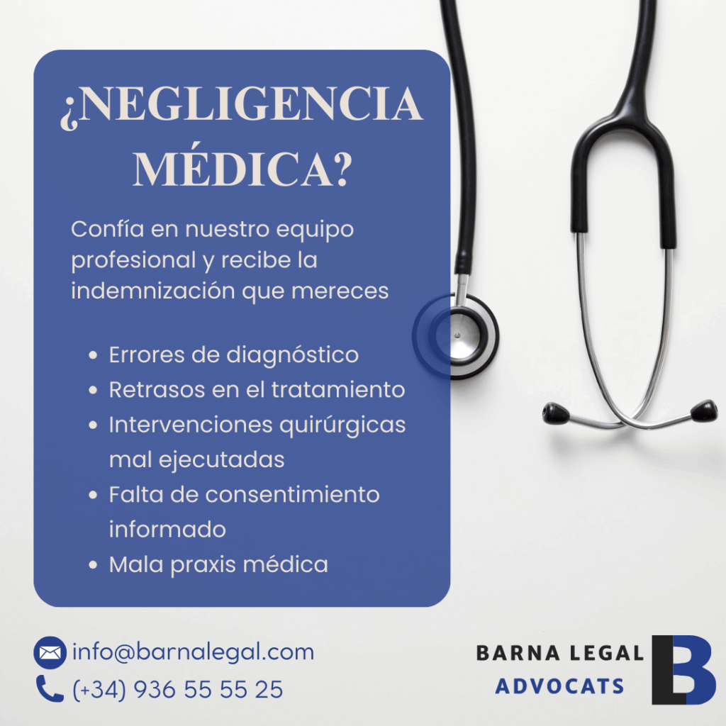 Abogado negligencias médicas Badia del Vallès