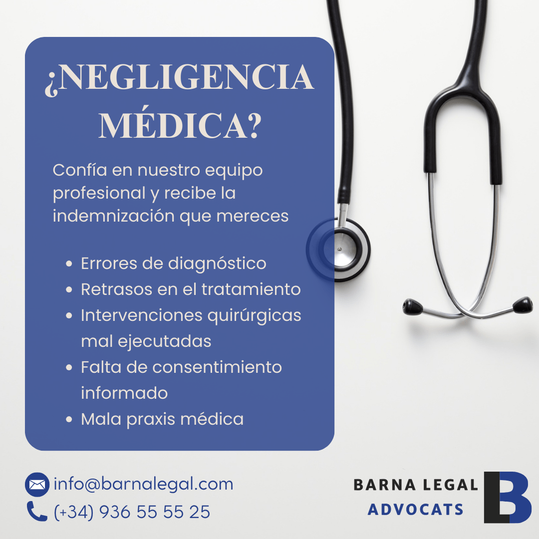 Abogado negligencias médicas Badia del Vallès