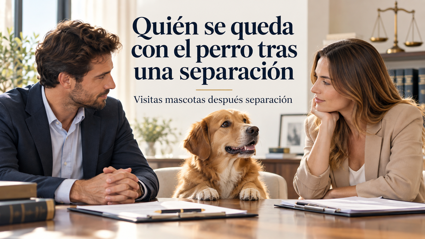 Guarda Animales Domésticos Tras Separación